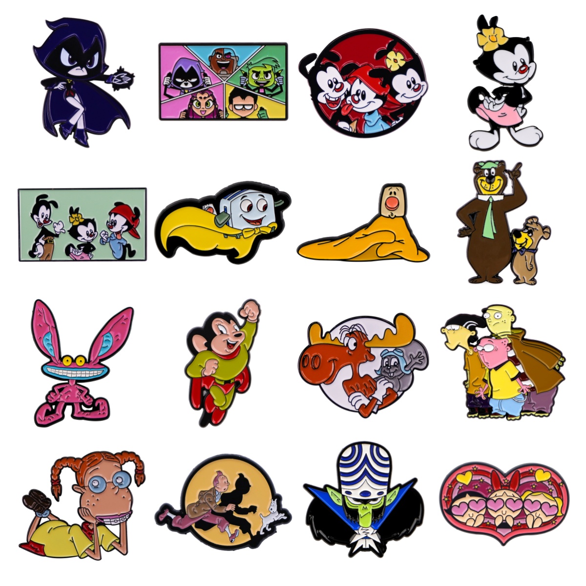 Badge Cartoni Animati Degli Anni '90 Spettame Per Spillo Per Spillo Di Anime In…