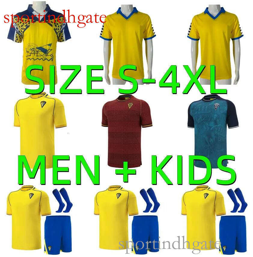 Cadice 1991 1992 Maglie Da Calcio RetrÃ² Domestica - Cadice CF Kits Shirts 2024…