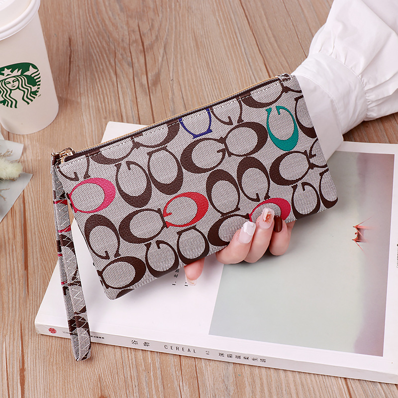 Designer 2025 New Casual Long Simple Fashion Shopping Coin Purse Phone Ladies' Clutch Light Luxury Women's Bag