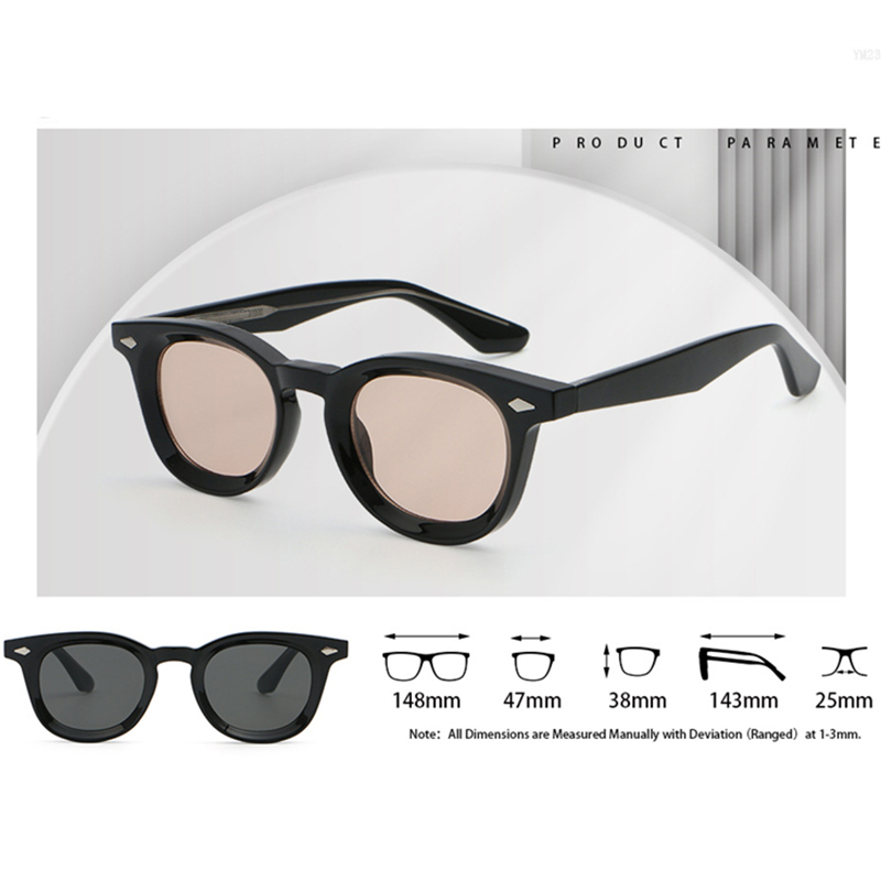 CB Johnny Depp Sunglasses Men Cat Eye Sunglasses Round Women Luxury Brand Designer High Quality Lemtosh Style Sun Glasses For Male Female S39