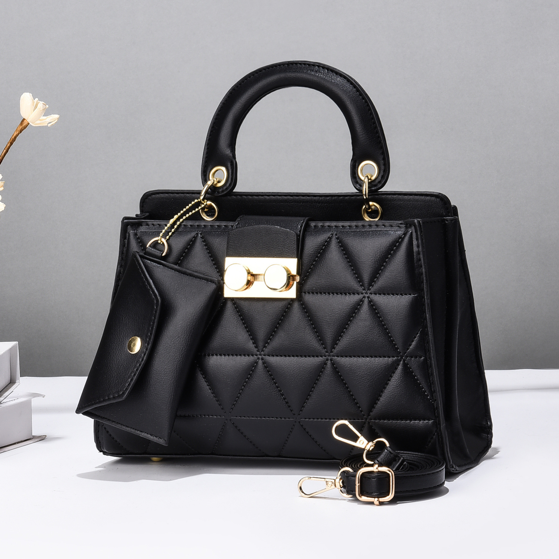 Free Shipping Designer Bag Niche Luxury Bag For Women High-end Large Capacity Handbag 2025 New Trendy Fashion Quilted Shoulder Crossbody Bag