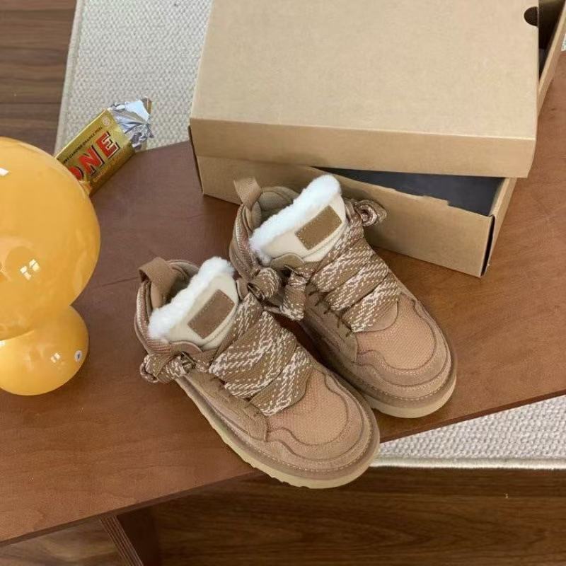 Classic New Casual Shoes Lowmel Autumn Winter Women Snow Top Cozy Sport Casual Boots With Hot Box 9F98 23F