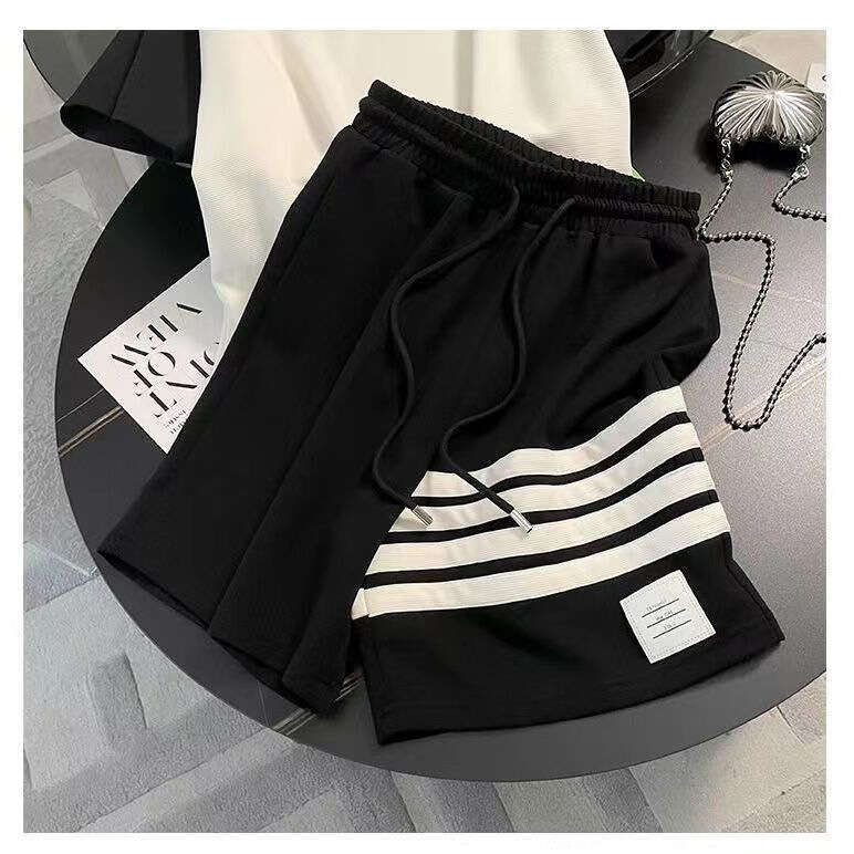 Summer New Fashion Two-Piece Sports Running Set For Female Students Stylish Loose Short Sleeve Casual Shorts Trendy B5