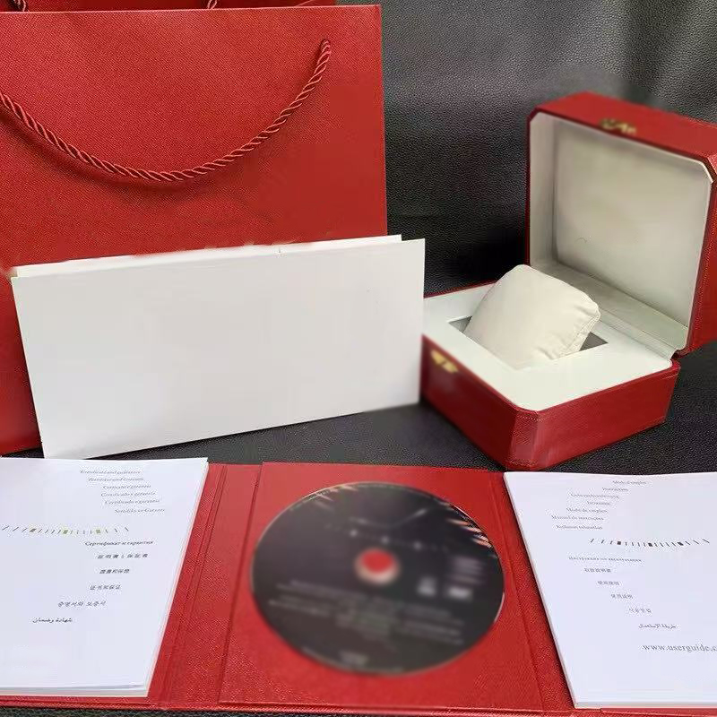 Designer Watch Boxes Red Watch Storage Box Top Quality High quality Watch Box