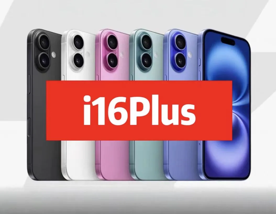 i16 Plus dual-SIM dual standby model HD Camera 1TB 512GB Face Phone Unlock Matte glass back cover GPS