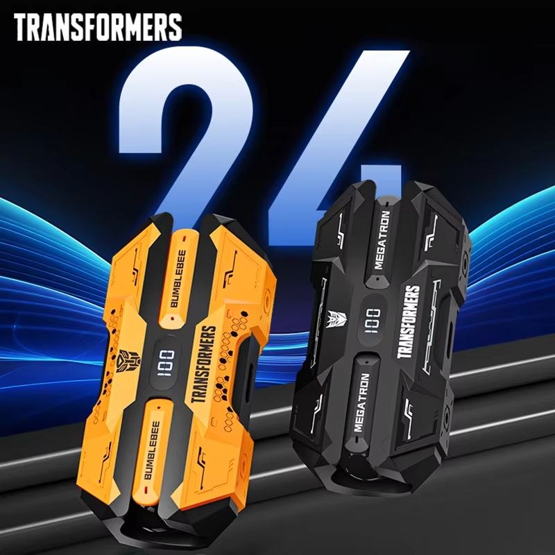 TRANSFORMERS TWS Gaming Earphones Hifi Stereo Sound Music Game Earbuds Dual Mode Low Latency HD Call Headphones TF-T51