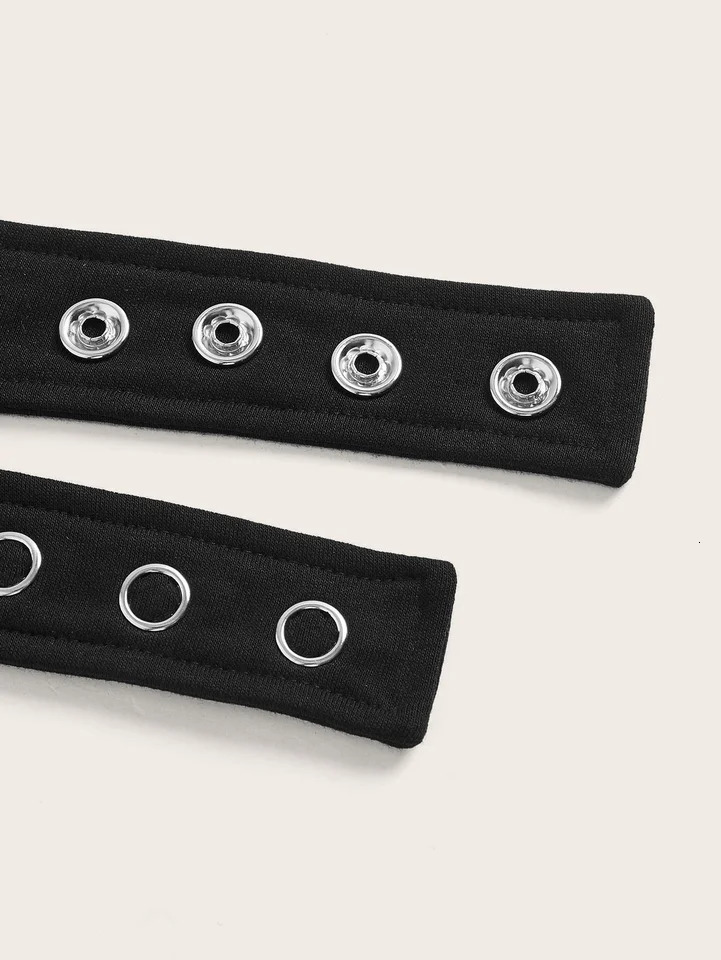 A cool and spicy girl style sexy hooded top for women a short sweatshirt with niche rustic n 250709