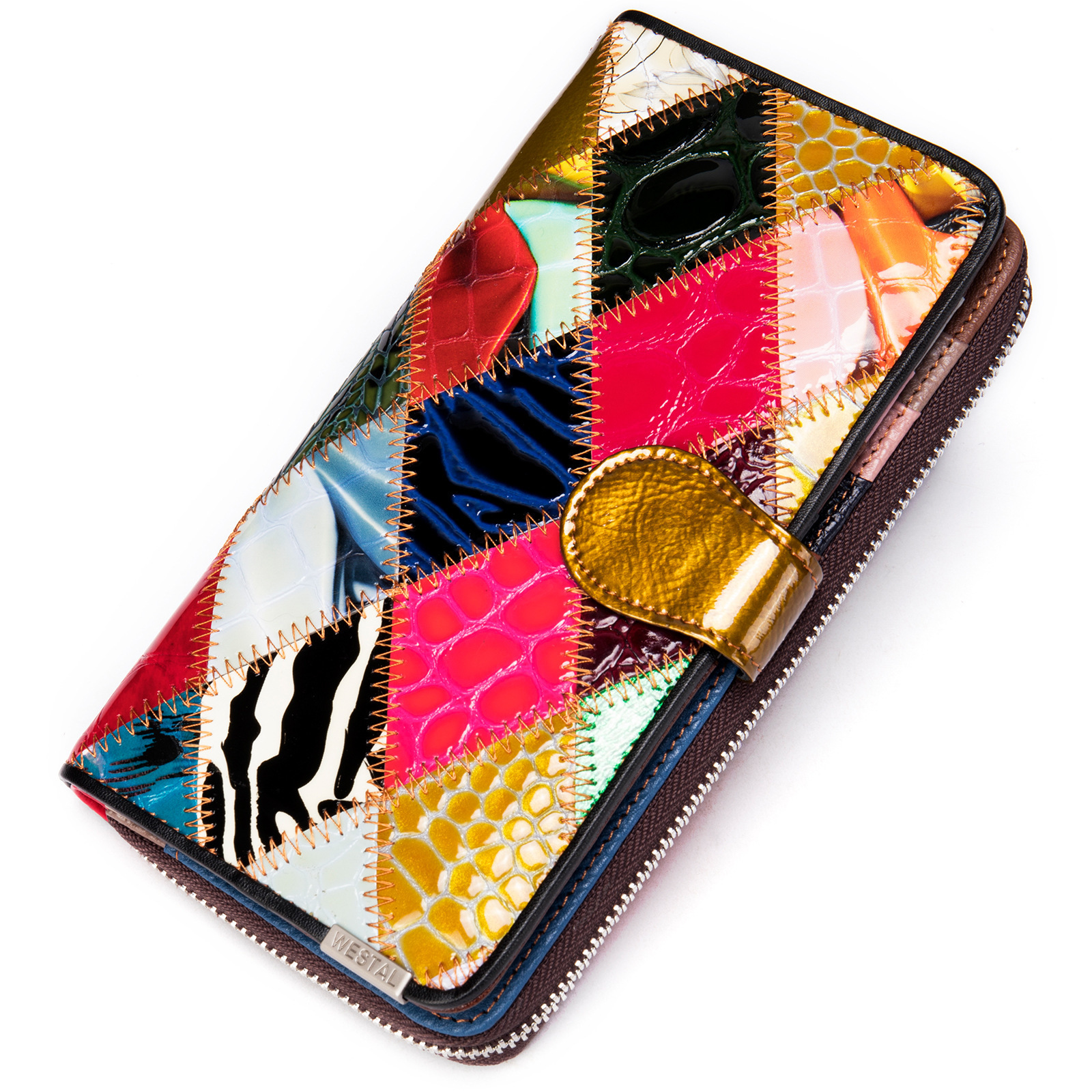 2023 Cross-border New Women's High-end Genuine Leather Wallet Large Capacity Money Clip 70% Off Wallet Wholesale Cowhide Coin Purse