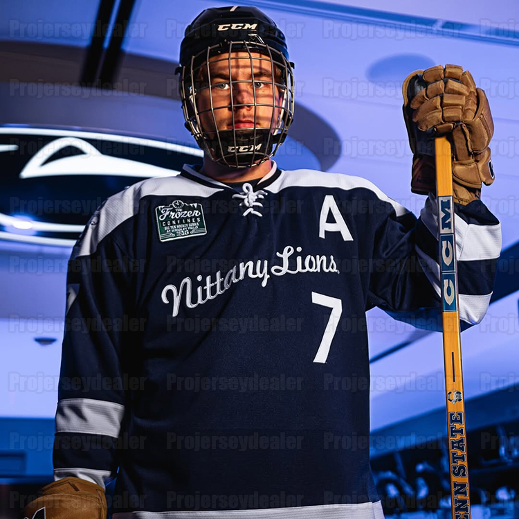 72 Gavin McKenna Penn State 2025 Wrigley Field Nittany Lions Hockey jerseys Aiden Fin Dicky Ben Schoen Arsenii Sergeev Simon Mack Carter Schade Dyck S