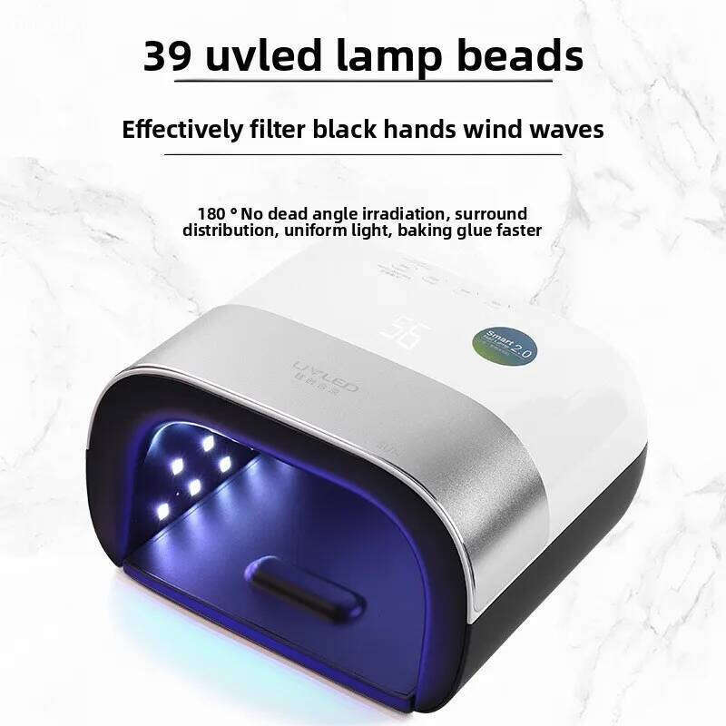 Dryer 2.0 48W UV LED Lamp with Smart Memory Invisible Digital Timer Display Nail Drying hine X250709