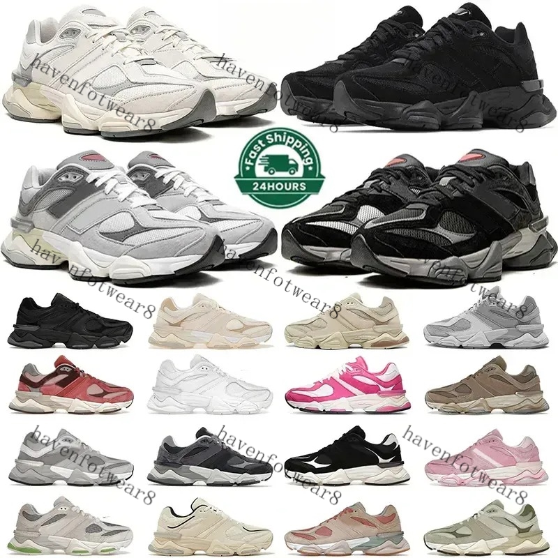 high quality 9060 Designer sneakers Men and Women Daily sport outfit Running walking Shoes Leather Mesh Triple Black White Grey Blue Pink Green Trainers size 36-45