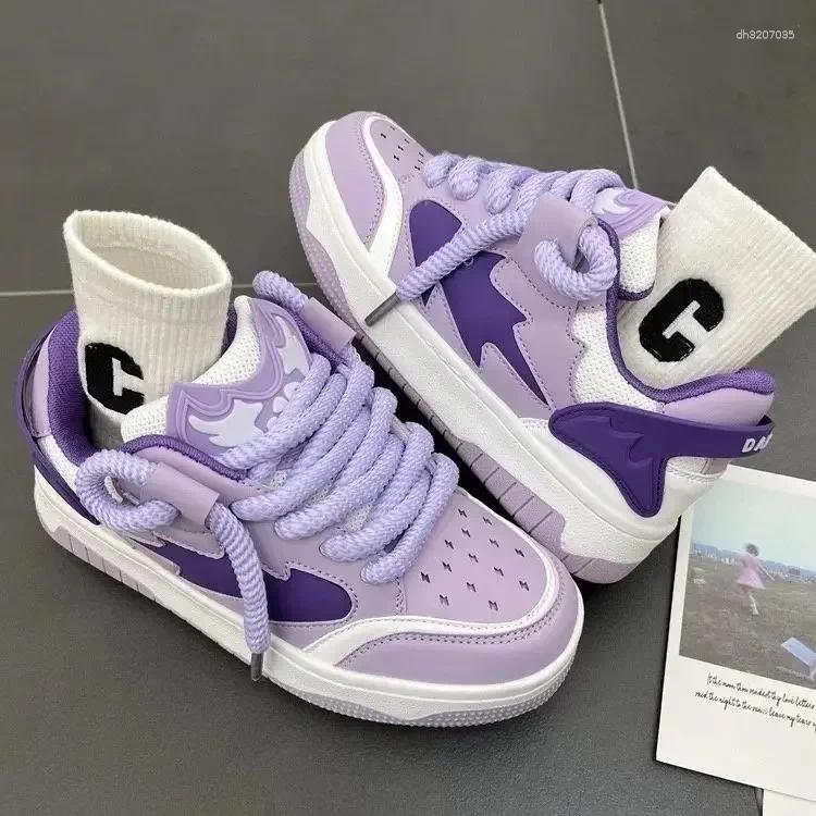 Casual Shoes Women 2025 Design Men Vulcanized Retro Sports Shoe Fashion Chunky Sneakers Female For