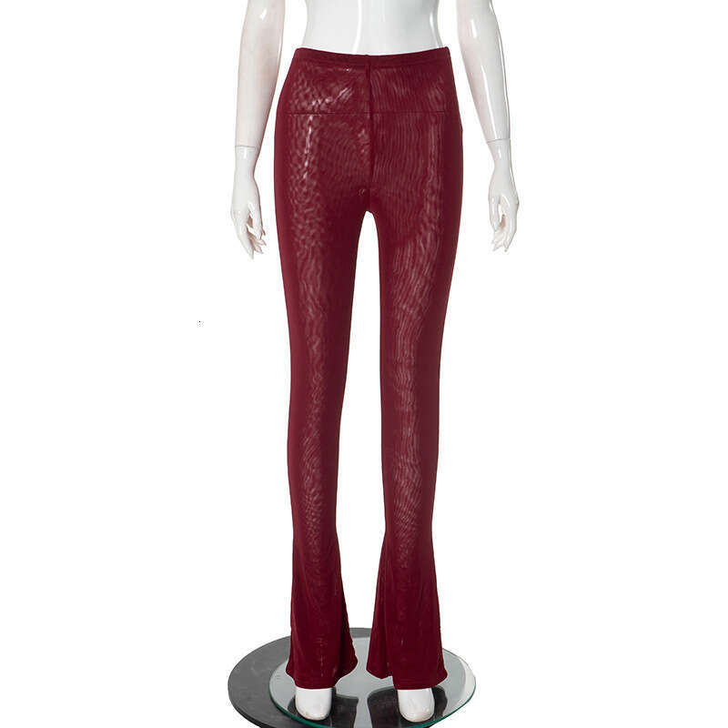 spring And Autumn Women's Fashion Trendy Slim Fit Long Sexy Flared Pants For Women B5