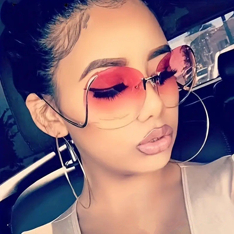 Designer Sunglasses For Women Men Fashion Sunglasses Luxury Polarized Lens Goggle Pilot PC Frame Oversized UV400 Eyewear Luxury Style Sunglasses DU026