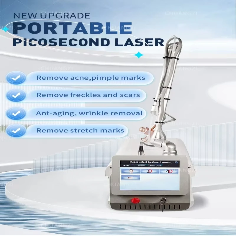 Professional Portable 4D CO2 Fractional Laser Machine for Carbon Peel Skin Resurfacing & Rejuvenation