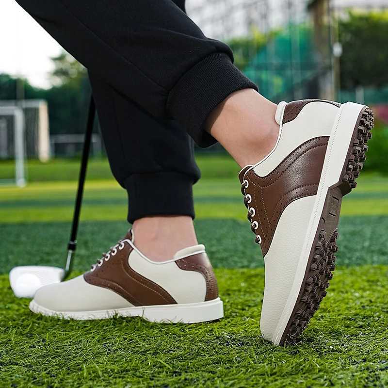 Four Seasons Universal Golf Shoes Mens Waterproof And Breathable Golf Fixed Needle Boa Golf Shoes Outdoor Walking Sports Shoes Y250709