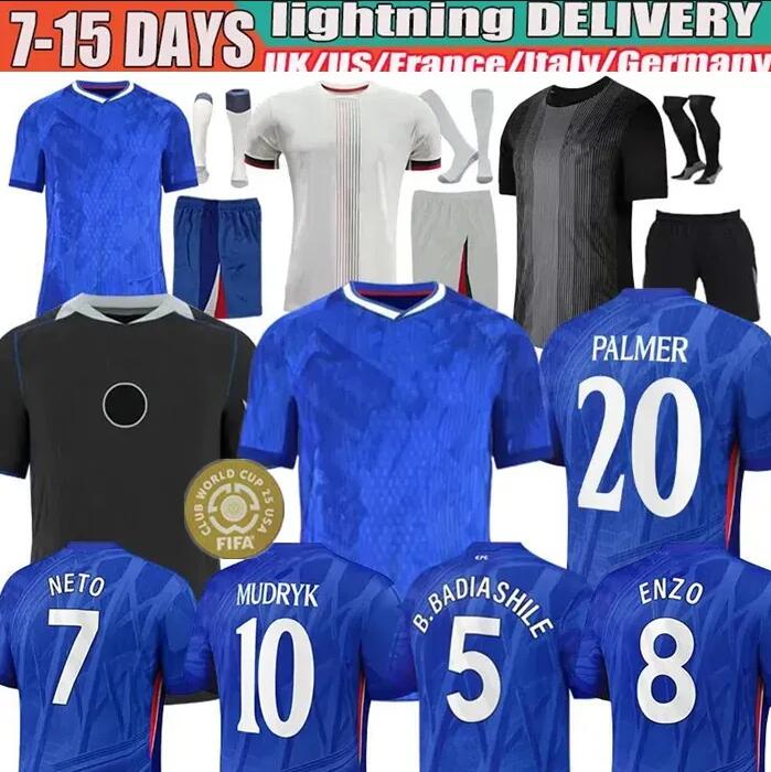 chelseas fc jersey 25 26 CAICEDO Nkunku PALMER soccer jerseys Disasi 2025 2026 Enzo Mudryk Cucurella football shirt SANCHO Guiu Veiga Adarabioyo JAMES COLWILL 8
