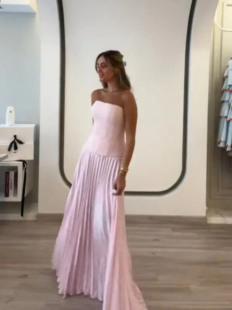 Shawl Tank Skirt Sets Women Elegant Sleeveless Pleated Diamonds Slim Vest A Line Skirts Summer Evening Lady Party Outfits 250709