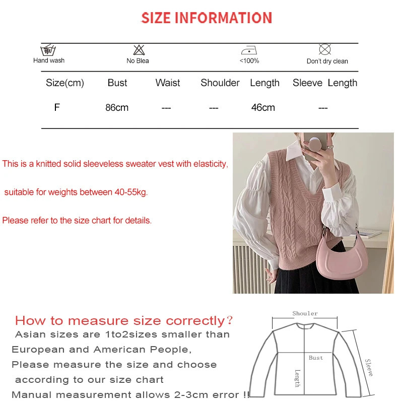 HELIAR Women V-neck Sweater Vest Solid Sleeveless Preppy Style Sweet Knitted Vest Female Casual Pullover Waistcoat Fall Winter 250709