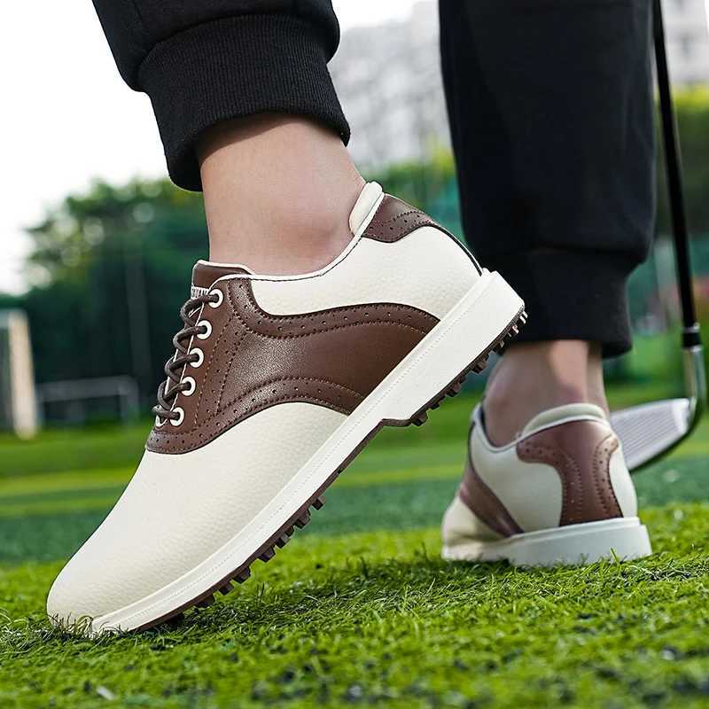 Four Seasons Universal Golf Shoes Mens Waterproof And Breathable Golf Fixed Needle Boa Golf Shoes Outdoor Walking Sports Shoes Y250709
