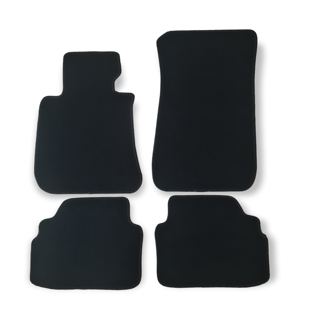 Car Floor Mats For BMW 3 M3 E92 Velour Waterproof Black Carpet Auto Liners New