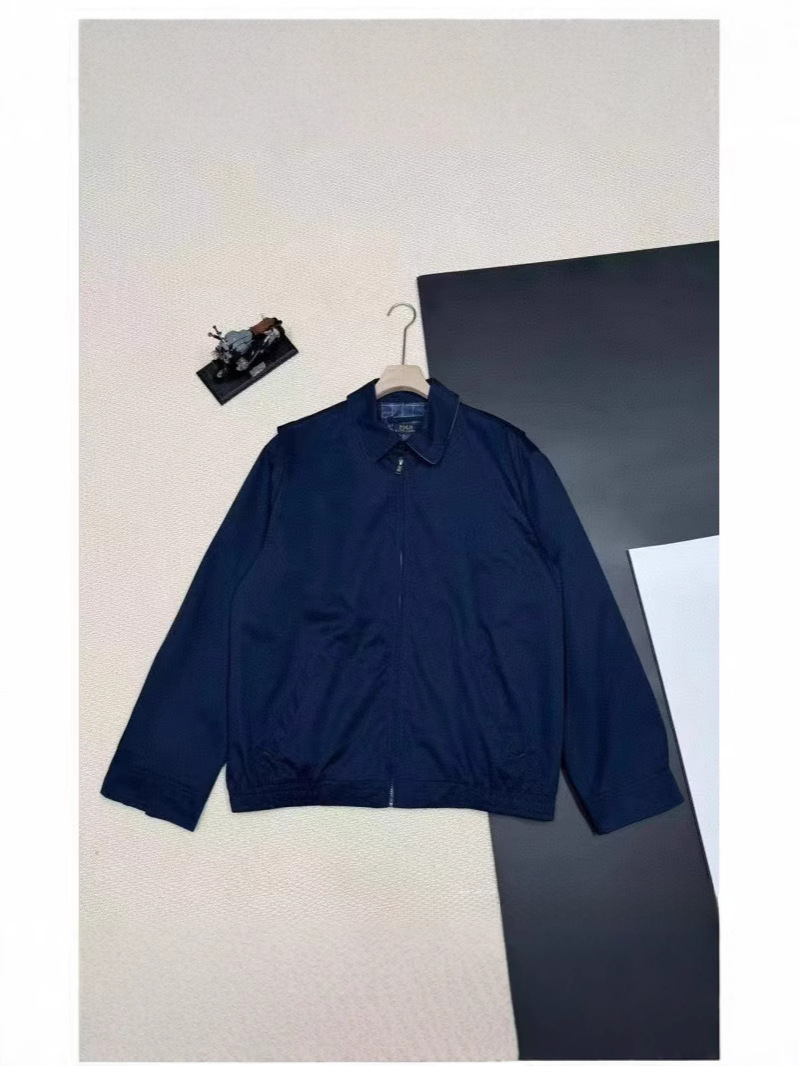 Laf RL Classic Men and Women Unisex Vintage Style Zipper Jacket for Couples Polo Shirt