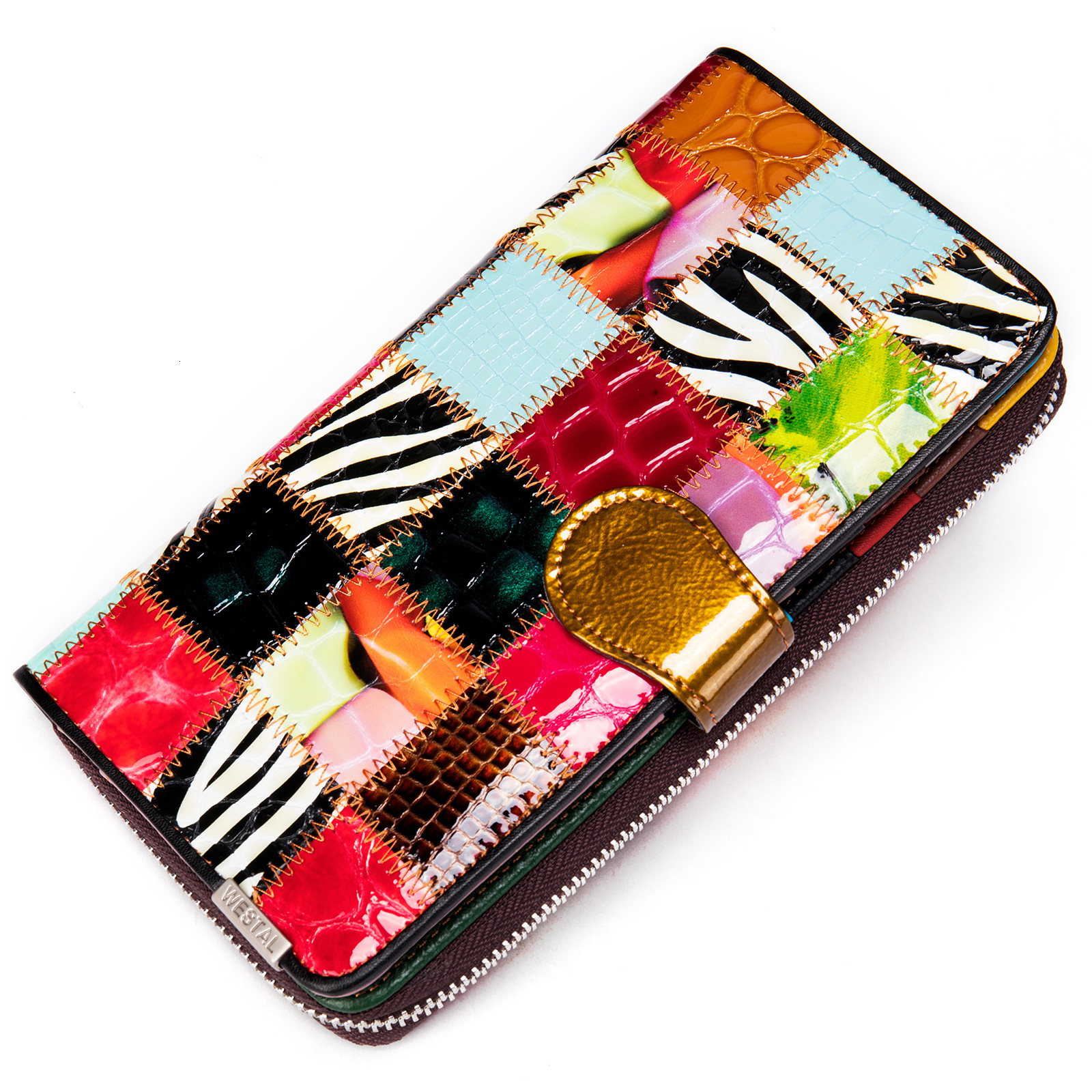 2023 Cross-border New Women's High-end Genuine Leather Wallet Large Capacity Money Clip 70% Off Wallet Wholesale Cowhide Coin Purse