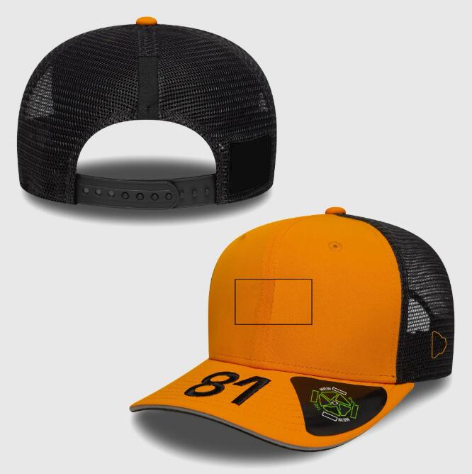 F12025 racing cap men and women summer F1logo duck tongue cap