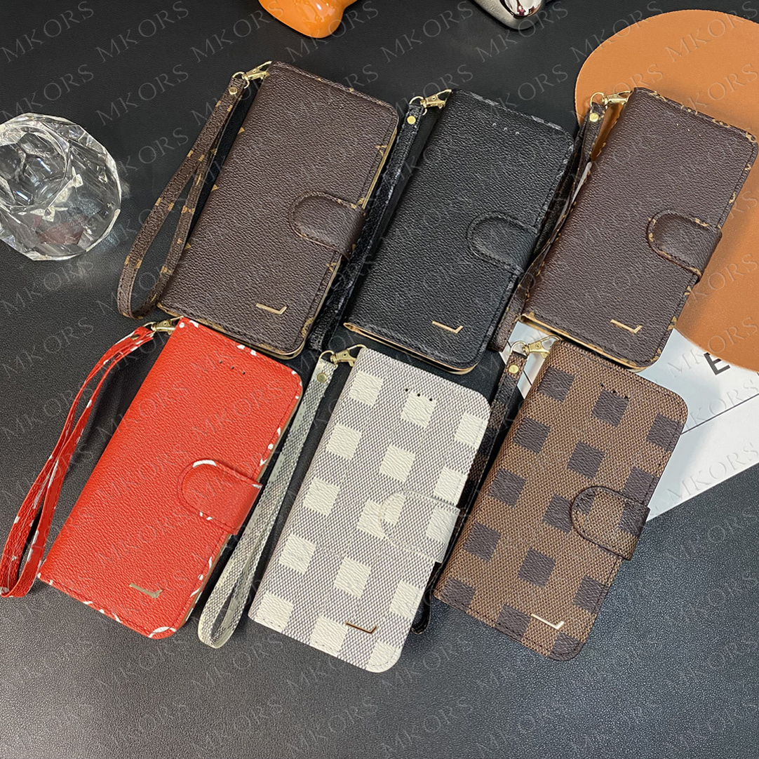 Designer Flower Phone Cases for iPhone 17 16 15 14 Plus 14pro 13 12 12pro 11 Pro Max Leather Magnet Pouch Wallet Case Cover Samsung S26 S25 S24 S23 S22 Ultra Luxury Shell