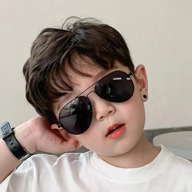 Retro Kids Sunglasses UV400 Brand New Trend Children Sun Glasses Luxury Shades Baby Boys Girls Eyewear Gafas De Sol Z260305