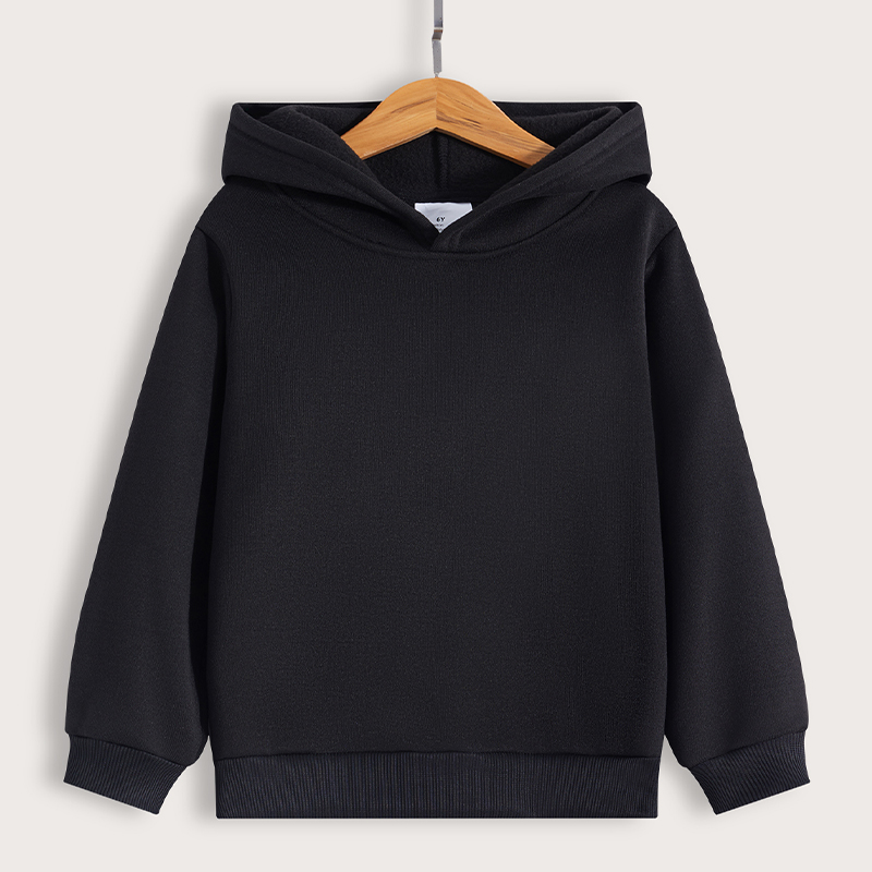 Pure cotton sweater for men and women with the same paragraph 2025 new spring and autumn plain simple trend high street hooded casual coat.