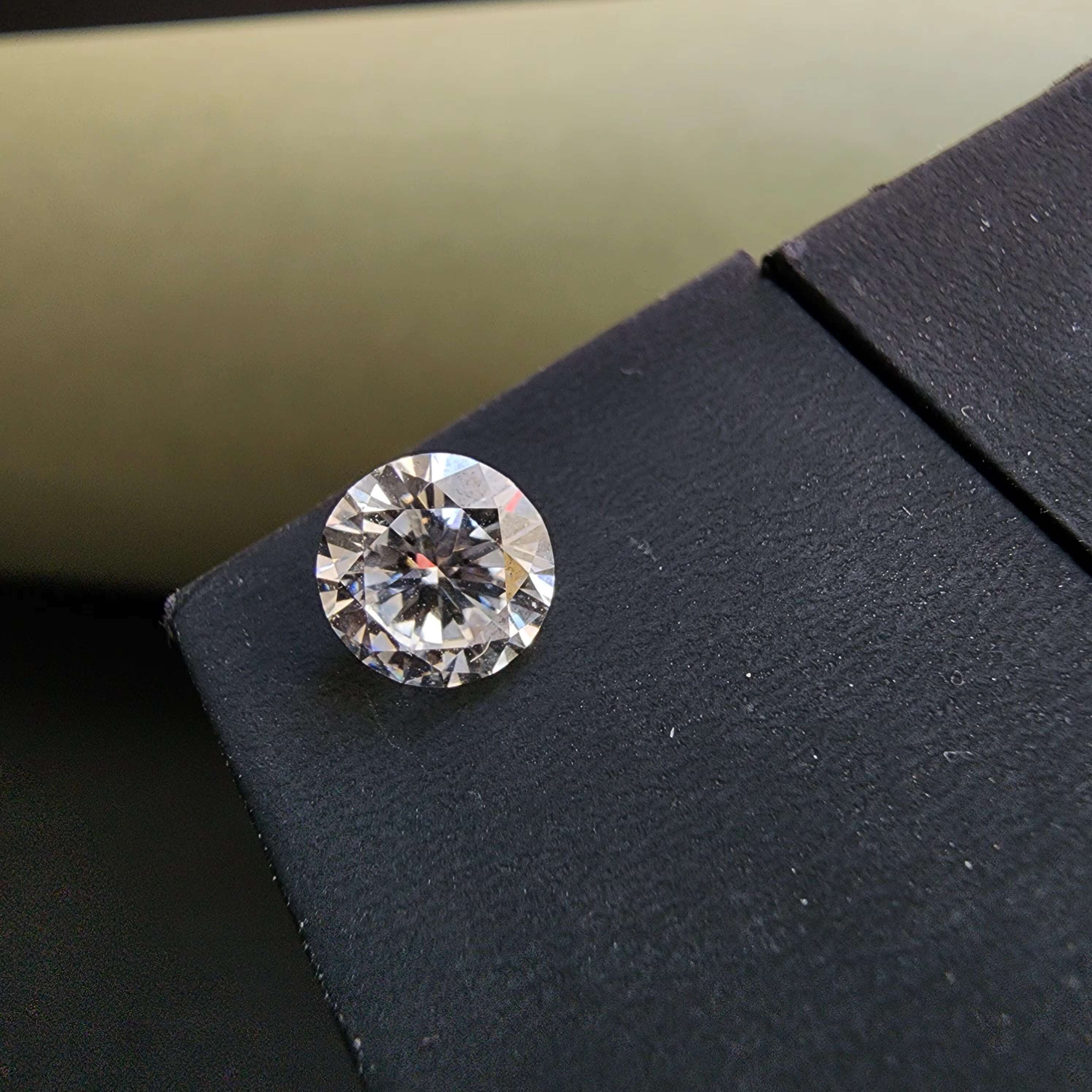1.0 CT GIA Certified Polished round Loose Diamond Natural Beauty in Its Purest Form