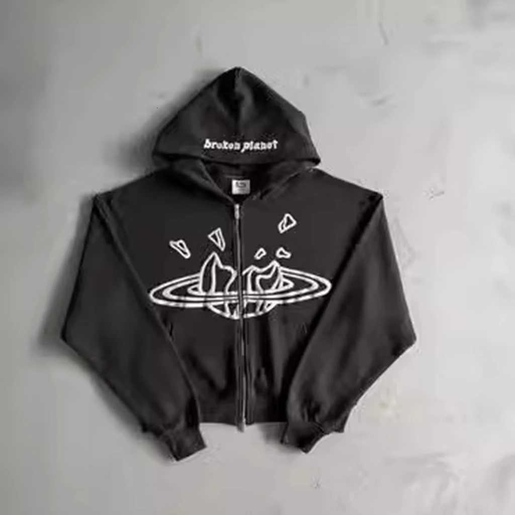 Gothi tsar print sweatshirt casual couple hoodie women men winter hoodie vintage Y2K top thickened clothing oversized streetwear y250709
