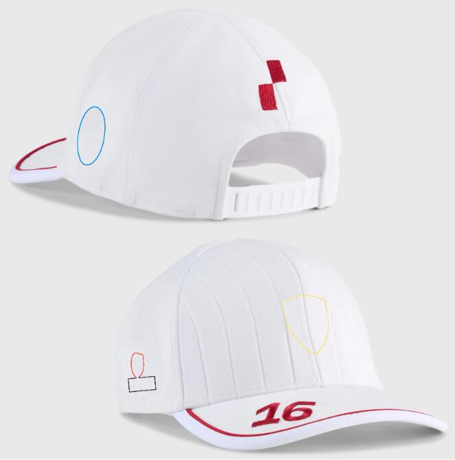F12025 racing cap summer F1logo duck tongue cap