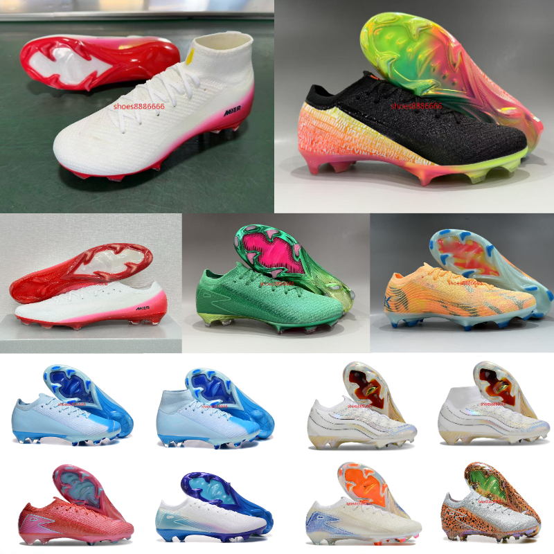 Good Quality Boots 16 Frenulum Laces FG Mens Soccer Cleats Comfortable Training Leather Football Shoes kids size UK3 US4 36-45
