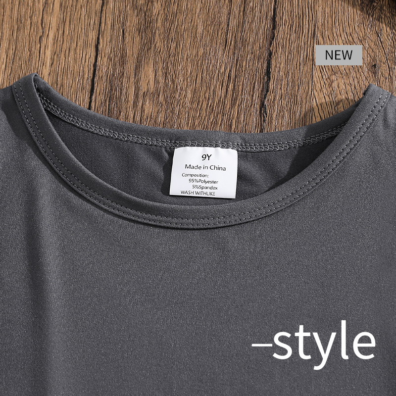 T-shirt Mens Solid Color Breathing Cotton Short Sleeve Tee Light Weight and Stylish for Everyday Wear