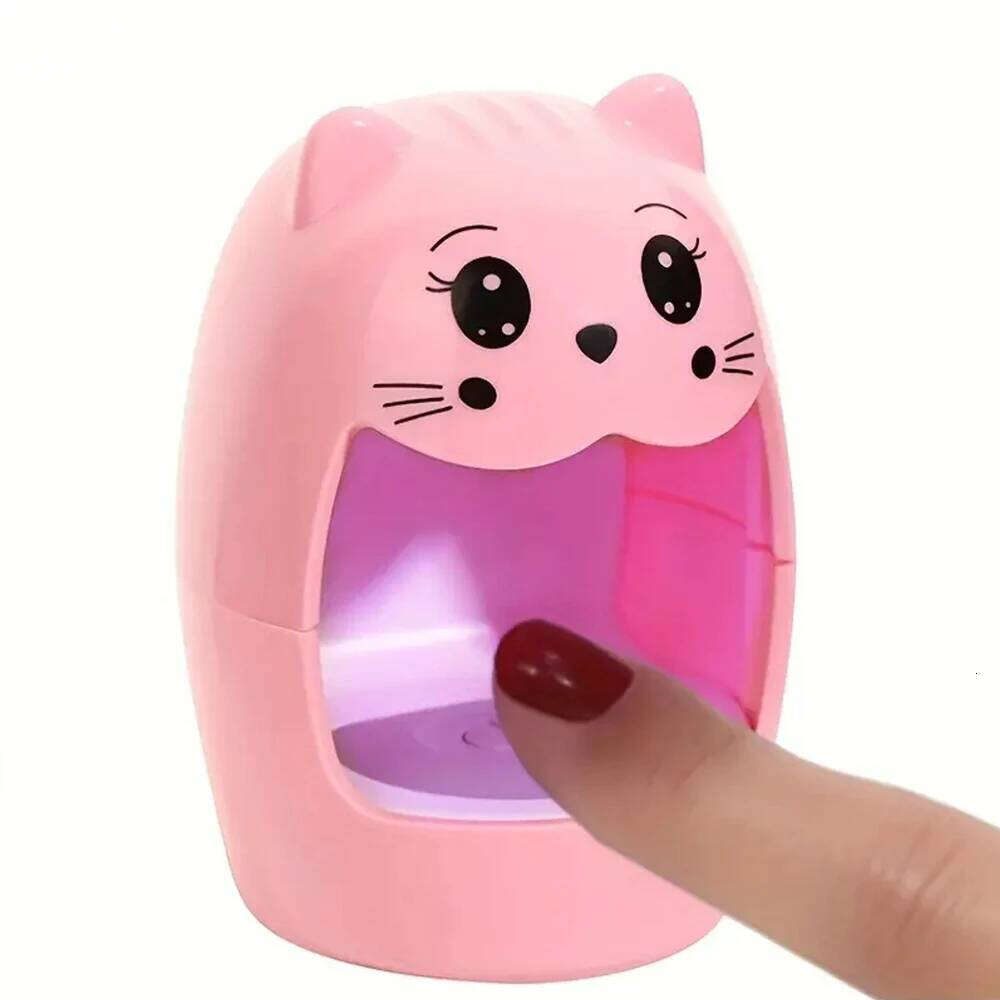 LULAA UV Nails Gel Polish Dryer with Cute Shape Small and Portable LED Nail Light for Fingernail Artists DIY X250709