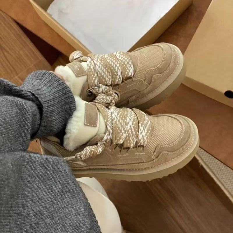 Classic New Casual Shoes Lowmel Autumn Winter Women Snow Top Cozy Sport Casual Boots With Hot Box 9F98 23F