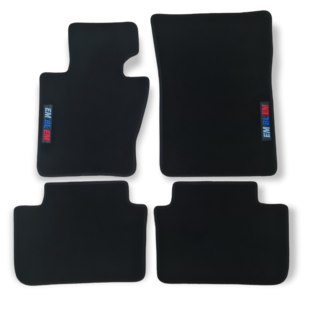 Car Floor Mats For Velour BMW M X3 E83 Waterproof Black Auto Liners Carpet Rugs