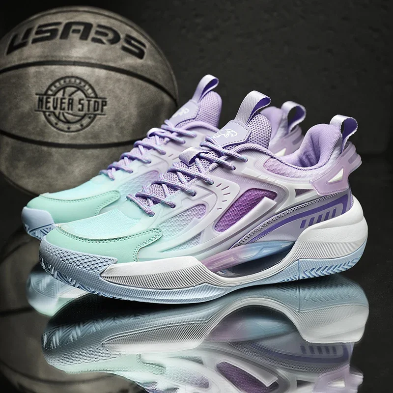Men Women Basketball Shoes Fashion Lightweight Breathable Sports Shoes Training Athletic Sneakers Men Zapatos Casuales De Hombre