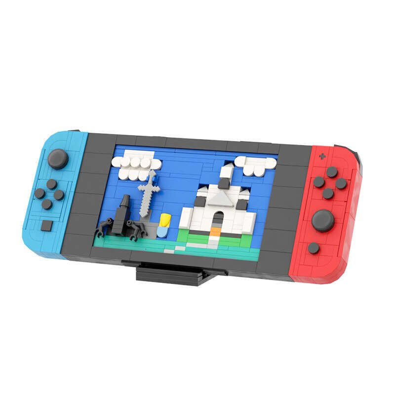 MOC Building Blocks Creative Switch Game Console Classic Nintendo Model Gift Toy Decoration Decoration & Gift a fantastic gift for gamers and collecto