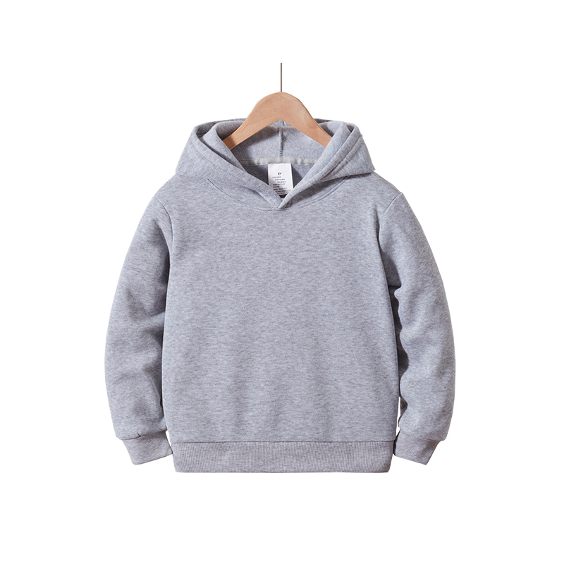 Pure cotton sweater for men and women with the same paragraph 2025 new spring and autumn plain simple trend high street hooded casual coat.