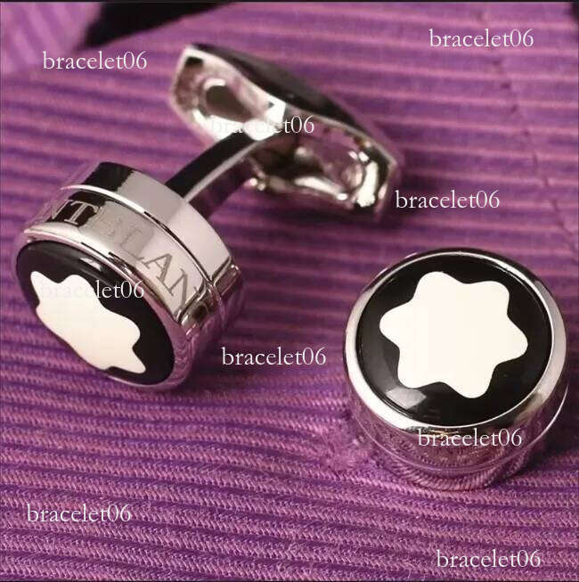 Elegant Men charm Gold Cufflinks Designer French Cuff Links with Classic Letter Patterns - Perfect Christmas Gift for Him with box