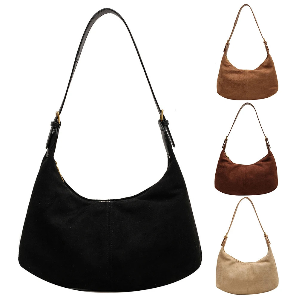 Hobo Bag for Women Adjustable Strap Crossbody Bag with Inner Pocket Shoulder Bag Zipper Handbag for Work Travel 250708