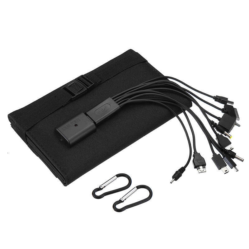 ALLPOWERS Flexible Foldable Solar Panel bag 5V High Efficience Solar Battery Charger 20W Solar Phone Charger for Travel Iphon