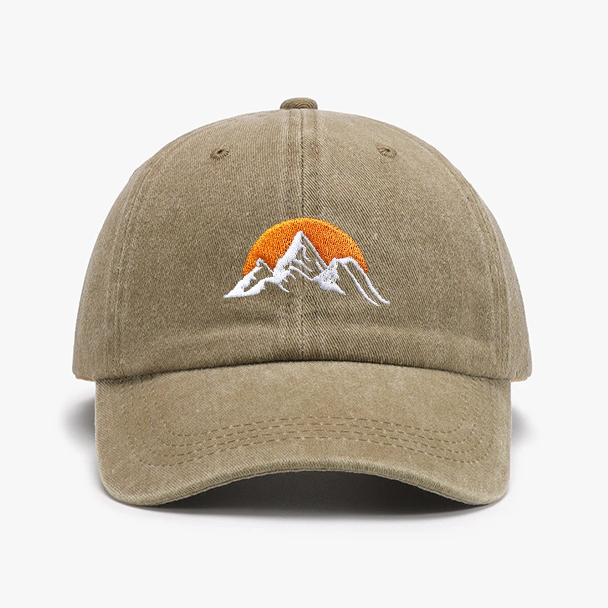 sunrise fashionable embroidered baseball cap with sun protection for both men and women 250704