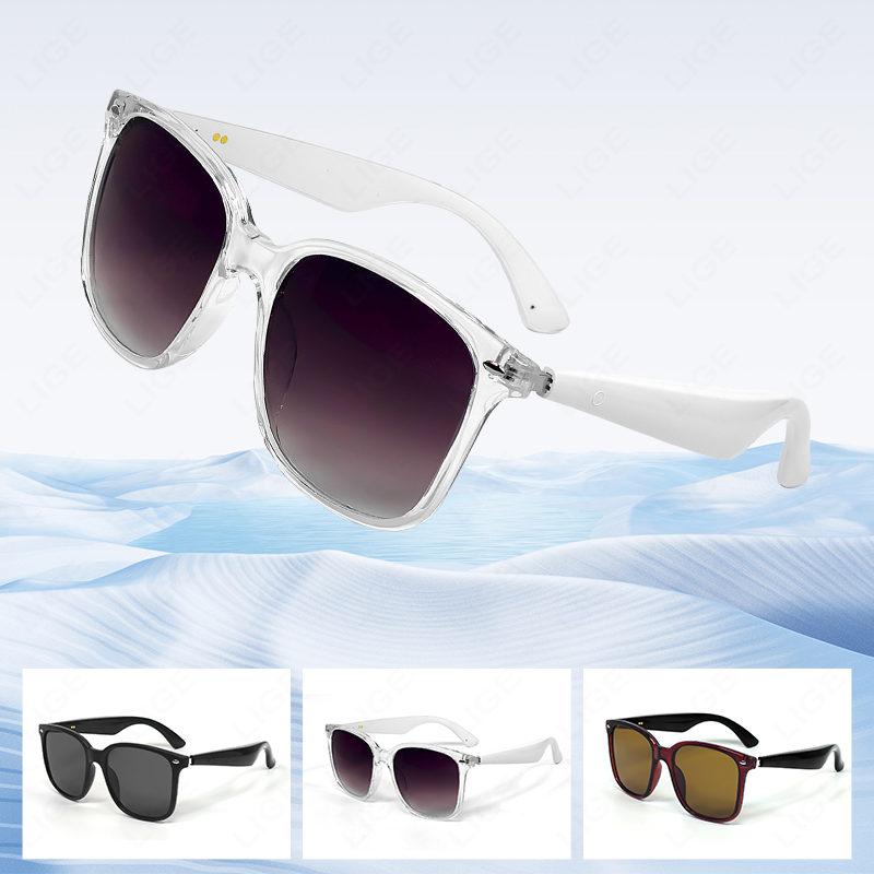 LIGE AI Smart Glasses UV-resistant running baseball sunglasses cycling glasses Wireless call music control Outdoor glasses Waterproofing in life