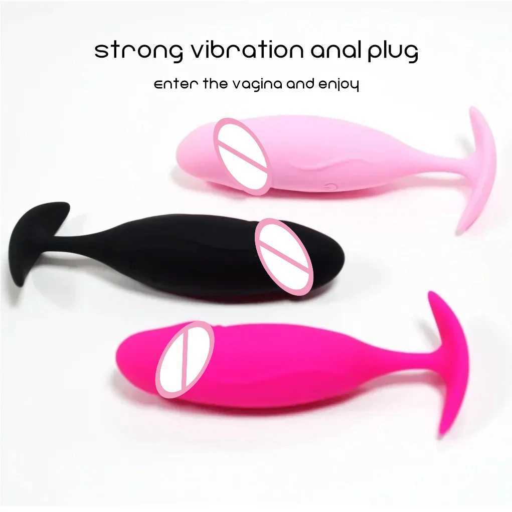 Anal Vibrator for Mens Prostate Massager Remote Control Dildo Butt Plug Vibrating Adult Sex Toys for WoMens Male Couples