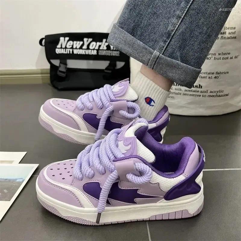 Casual Shoes Women 2025 Design Men Vulcanized Retro Sports Shoe Fashion Chunky Sneakers Female For