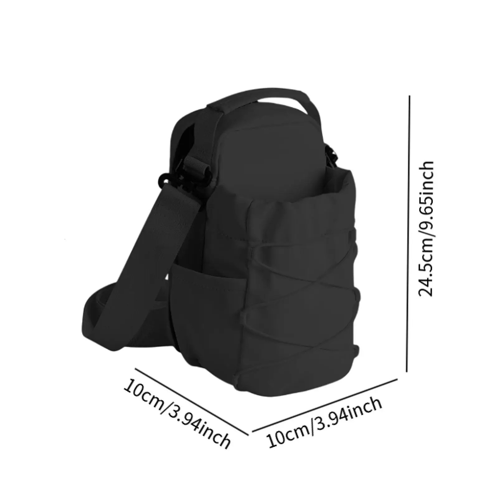 Magnetic Gym Bag Multipurpose with Pocket Wear Resistant Workout Pouch Water Bottle Pouch for Travel Sports Yoga Camping Work 250709